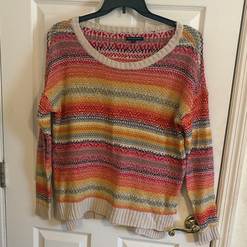 American Eagle Outfitters Vibrant Striped Sweater